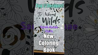 Vibrant Wilds  New Colouring Book #shorts