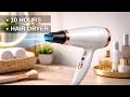 10 Hours Hair Dryer Sound 💨 Black Screen | White Noise for Deep Sleep & Focus
