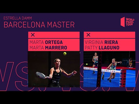 Resumen Cuartos de Final Ortega/Marrero vs Riera/Llaguno Estrella Damm Barcelona Master 2021