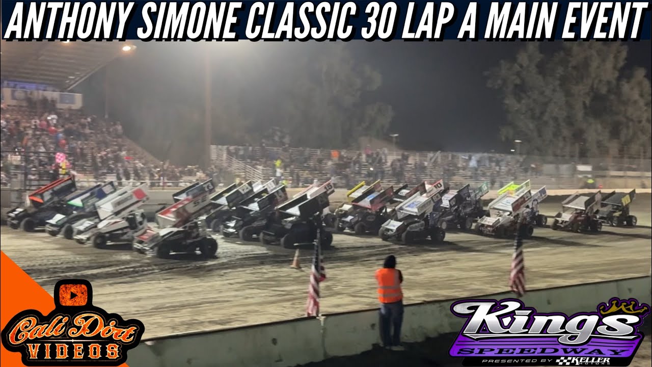 A Main 410 Sprint Car | NARC at Kings Speedway - Anthony Simone Classic ...
