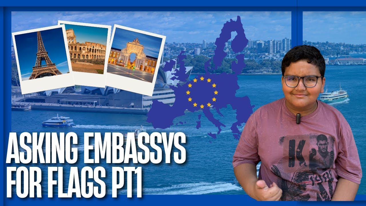 Asking Embassies & Missions for Their Flags And Souvenirs 🇪🇺 | Part 1 EU