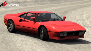 RAW FERRARI 288 GTO SNOW DRIFTING