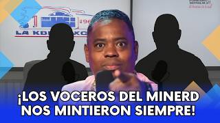 LOS VOCEROS QUE TIENE EL MINERD EN NUESTRA ADP QUIEREN JUGAR CON NUESTRA INTELIGENCIA