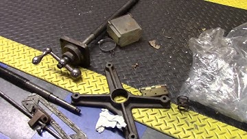 Bridgeport Mill Cleaning and Assembly Part 1