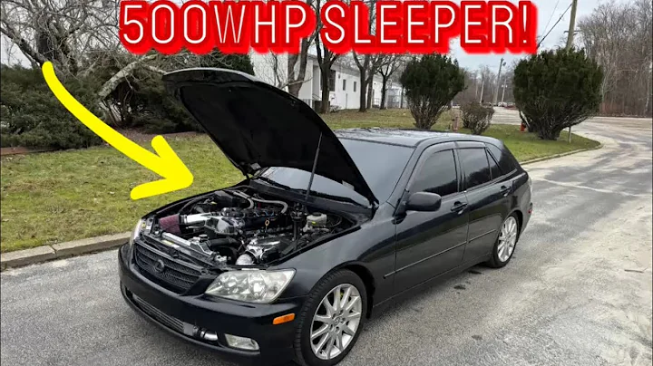 My 500WHP SLEEPER 6 Speed Single Turbo 2JZ Lexus IS300 SportCross