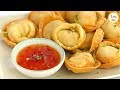 Fried Chicken Wonton/ Momo recipe for kids by Tiffin Box | Chinese Fried Wontons/ Fried Dim Sum