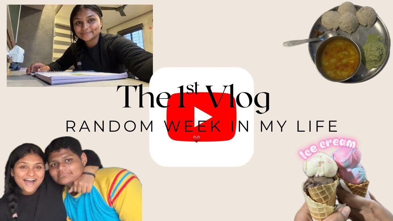 My 1st Vlog(mostly the study vlog):))