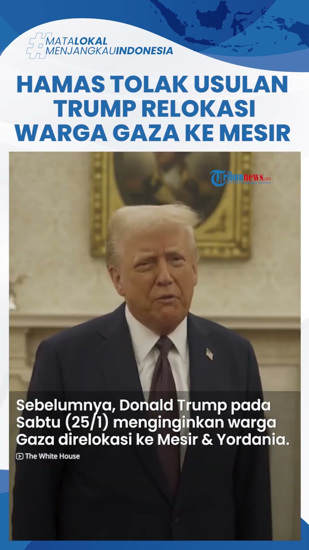 Hamas Bakal Gagalkan Rencana Trump, Relokasi Warga Gaza ke Mesir \u0026 Yordania Dinilai Jadi Ancaman