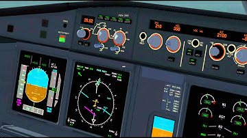FlightGear A330-200/-300 Tutorials: How to fly a DME Arc