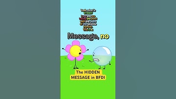 BFDI’s Hidden Message Explained