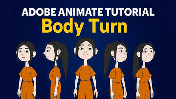 Adobe Animate: Character Body Turn Rigging (Step by Step)