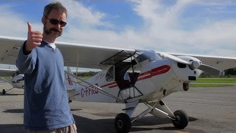 Tail Dragger check ride - Mastering the dying art - Flying - POV