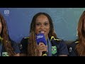 PARIS 2024 | CORTES COBCAST | REBECA ANDRADE CELEBRA POSTS DE MICHELLE OBAMA, VIOLA DAVIS E BEYONCÉ