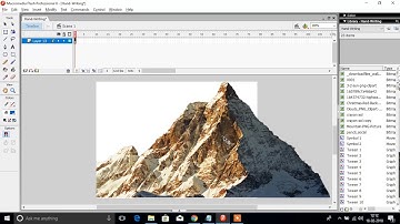 part 1 | How to do Raindrops and Sunset simulation in Macromedia Flash Professional 8 | take help