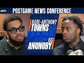 Karl-Anthony Towns and OG Anunoby on playing through injuries in Knicks' season opener