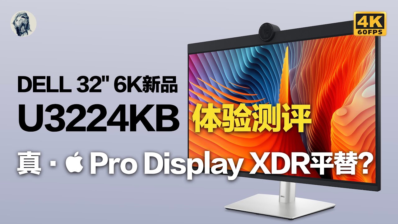 【真·Pro Display XDR平替？】DELL U3224KB显示器Mac端体验测评——唠科 YouTube