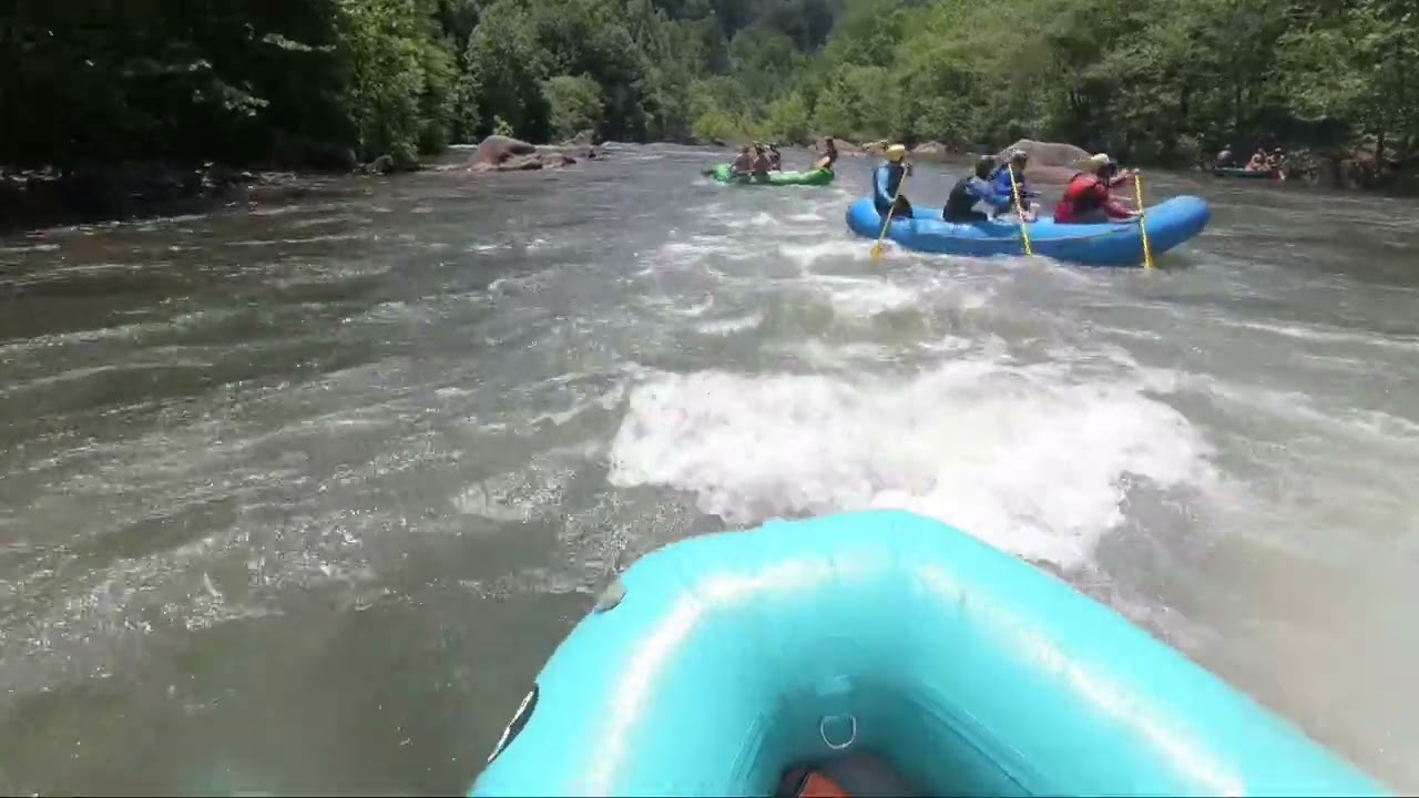 Upper/middle Ocoee R1 rafting