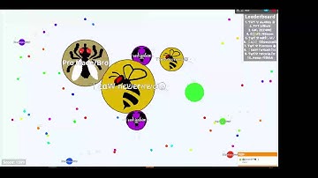 Agar.io Teaming | TrickSplit | Virus Run | SplitRun