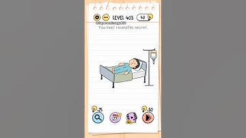 Brain test: tricky puzzles level 403 #reveal #secret #hospital #stolen #childrens #holloween #stash