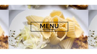 Restaurant Menu Development by Goliath Consulting Group