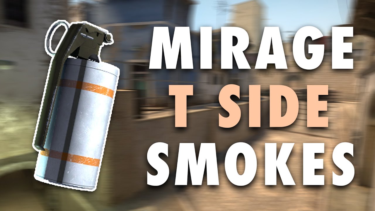 Mirage Basic T Side Smokes - CS:GO Beginner Guide (2023) - YouTube
