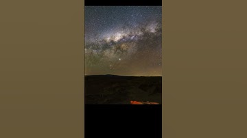 Milky Way time lapse from San Pedro de Atacama Chile #shorts