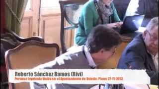 Roberto Sánchez Ramos (IU): Solidaridad con los despedidos de la Fábrica de Armas de Oviedo