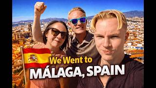 Från -16°C till 20°C ☀️ Vår weekend i Málaga, Spanien