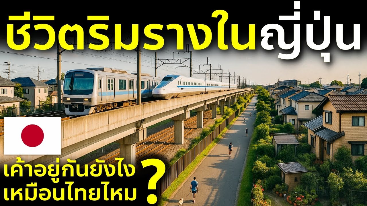 ชีวิตริมรางที่สงบที่สุดในโลก ย่านเล็กๆ ในไซตามะ เค้าอยู่ยังไง เหมือนไทยไหม? บ้านเมืองคนญี่ปุ่น