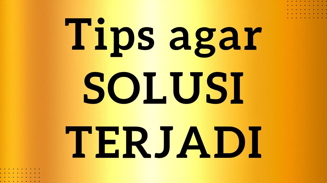 Cara agar masalah dapat solusi 🧲💰part 44 💰 Mindset Law of Attraction 