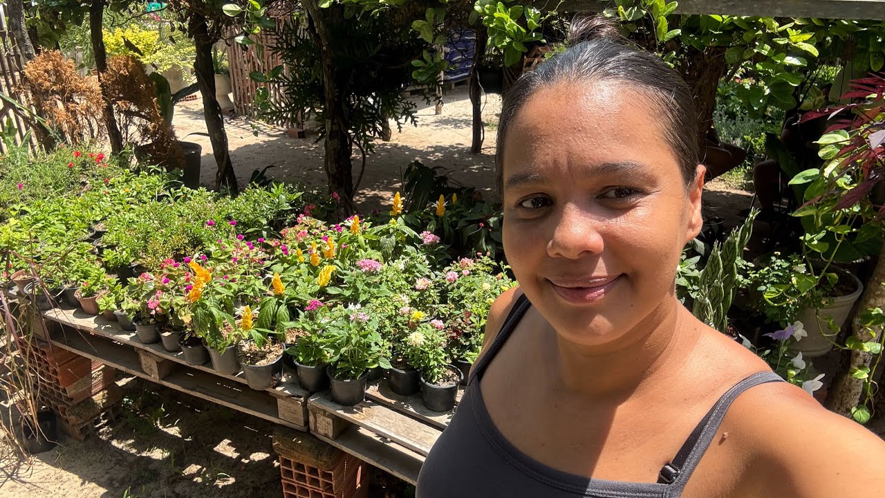 ENCONTREI O PARAÍSO DAS PLANTAS🌸MUITA PLANTA LINDA NESSE LUGAR💕APAIXONADA