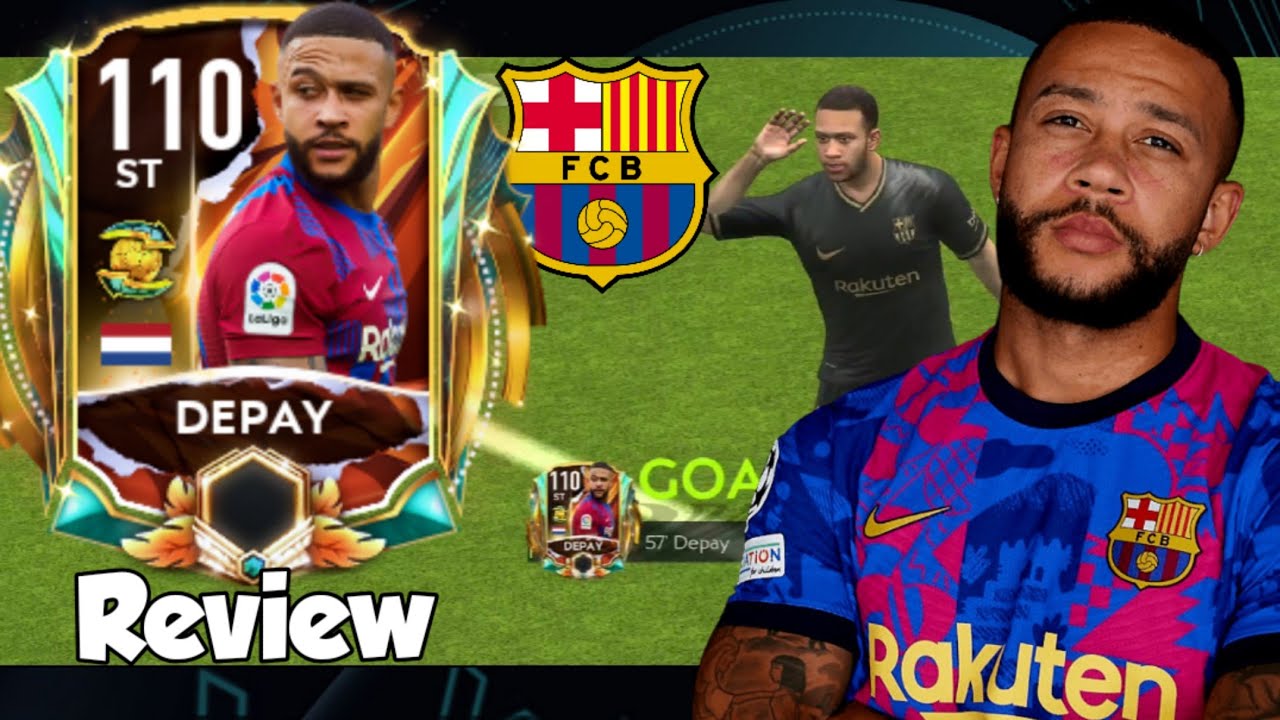 DEPAY 110 RATED REVIEW AND GAMEPLAY FALL FESTIVAL FIFA MOBILE 21 | DEPAY BARCELONA FIFA MOBILE