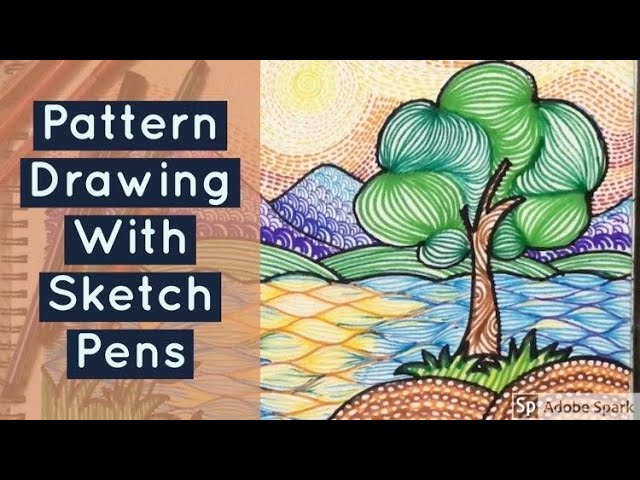 How to draw a girl with flowers - step by step | Beautiful sketch pen  drawing - YouTube