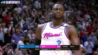 Dwyane Wade Highlights 2017-18 Season - Back In Miami!