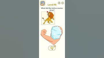 DOP 2 Delete One Part Level 42 What did The Tattoo Master Draw? #gameplay