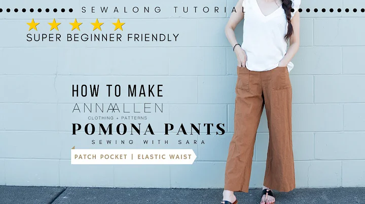 The Pomona Pants by Anna Allen Clothing | Sew Alon...