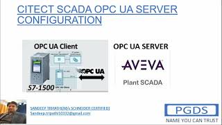 OPCUA PLANT SCADA SERVER 2020R2\\2023 CONFIGURATION||CITECT SCADA TUTORIAL