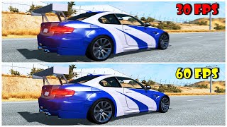 How BeamNG Drive looks at different Framerate (5/10/15/20/30/60 FPS)