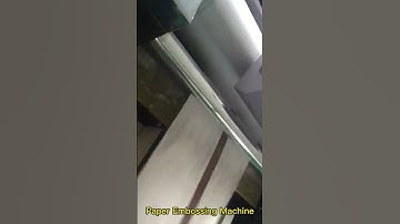 Paper Embossing Machine 720c from koten machinery