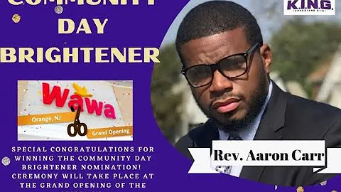 Community Day Brightener  - Rev Aaron Carr 12 8 2022
