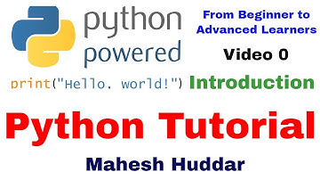 Python Tutorial for Beginners to Advanced Learners