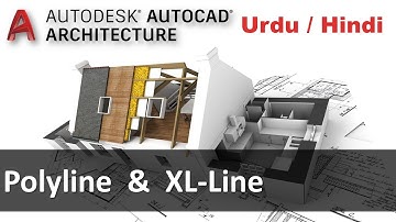 Polyline Command and Construction Line Command.