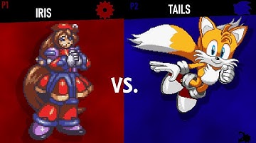 SSF2 09b mod fights| Iris Vs Tails