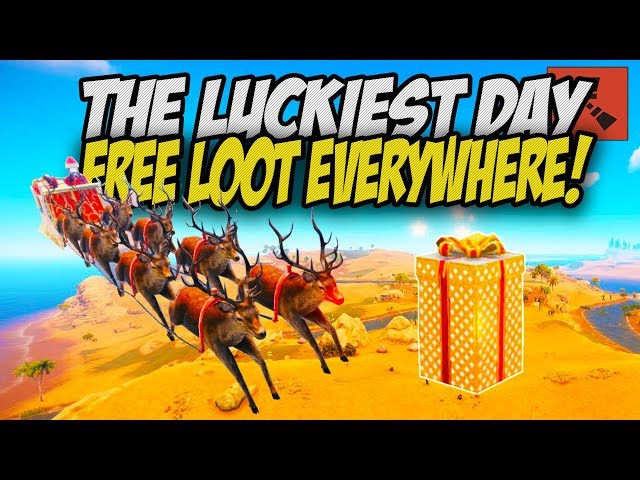The Luckiest Solo Player Free Loot Everywhere Rust Solo 1 Youtube - faucet failure roblox id 2019 how to get robux super easy