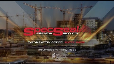 SSP Putty & Putty Pads installation