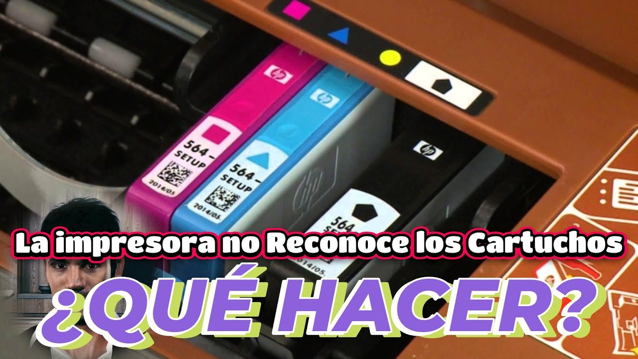 La impresora no reconoce los cartuchos: ¿QUÉ HACER? - YouTube
