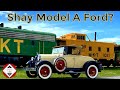 Shay Model A Ford!  The newest ride in my collection.  Purchase and 1st day problem.