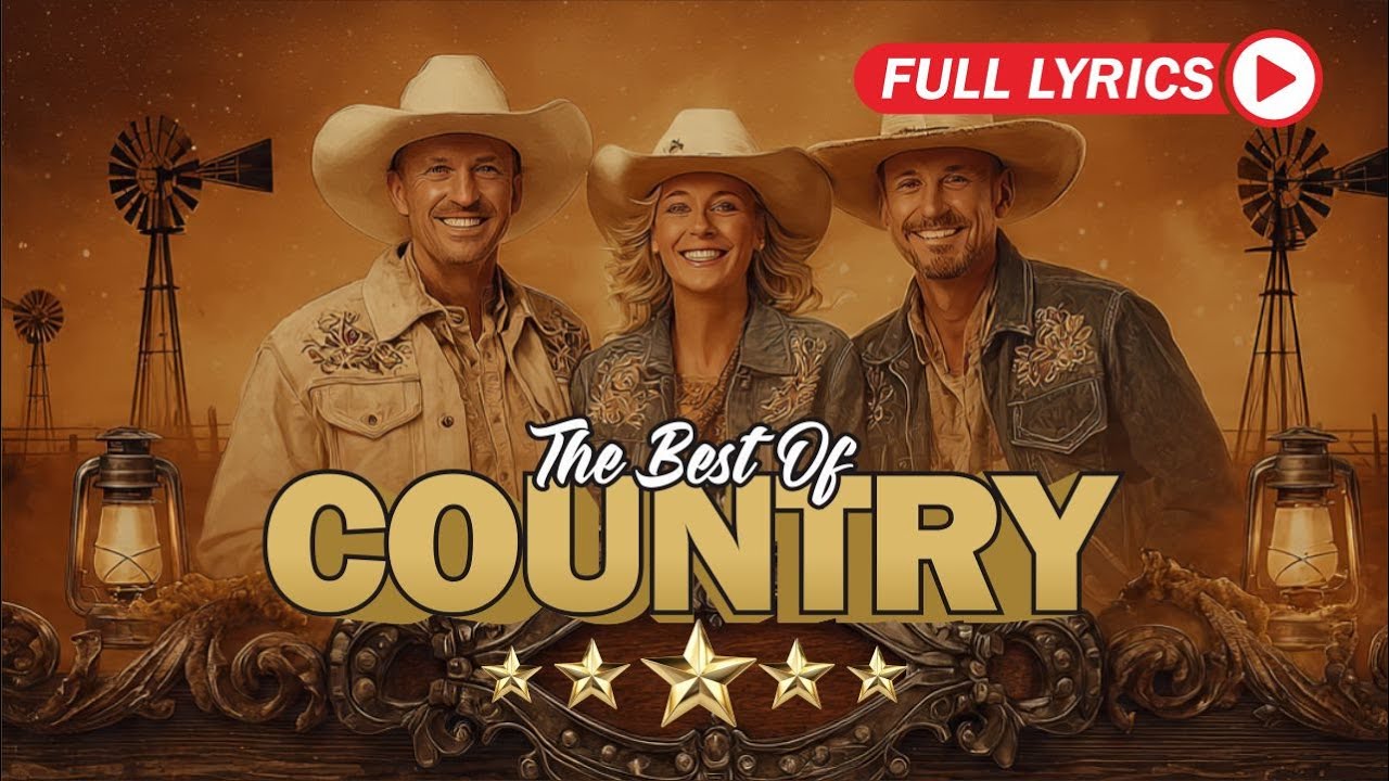 Country Music Top 40 Songs with lyrics | Road Trip Country Songs Collection