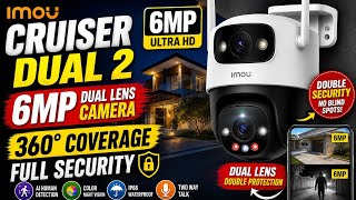 Imou Cruiser Dual 2 6MP Camera Review Telugu | Best CCTV Camera 2026