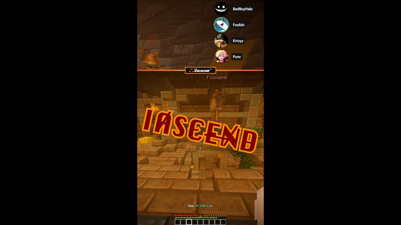 Foolish ASCENDS | BoomTV Minecraft